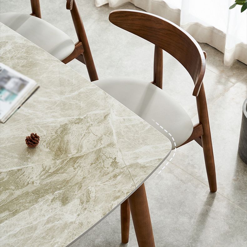 Modern Stone Dining Room Set 1/2/5/6 Pieces Dining Furniture Set /Separate Items Clearhalo 'Dining Room Sets' 'Dining Tables & Seating' 'dining_room_set' 'furn' 'furn_dining_room_set' 'Furniture' 'furniture_dining_room_set' 'Kitchen & Dining Furniture' 'kitchen&dining_furn' 'kitchen' 1200x1200_9d3a3cc1-305b-493d-b8b3-20aab25f5c39