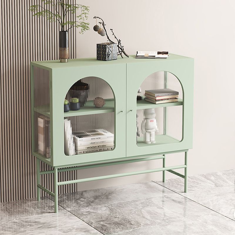 Curio Curio Curio Curio Metal Porte in vetro armadio per sala da pranzo