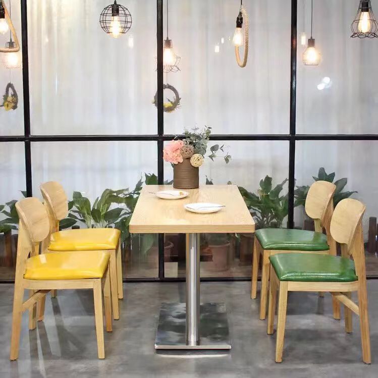 Industrial Style Dining Table Home Kitchen Dinner Room Furniture with Metal Base Clearhalo ' dining_table' 'Dining Tables & Seating' 'Dining Tables' 'furn' 'furn_dining_table' 'Furniture' 'furniture_dining_table' 'Kitchen & Dining Furniture' 'kitchen&dining_furn' 'kitchen' 'kitchen_dining_table' 1200x1200_9d3ce790-d30f-4fc1-ae16-7bee83ee4817