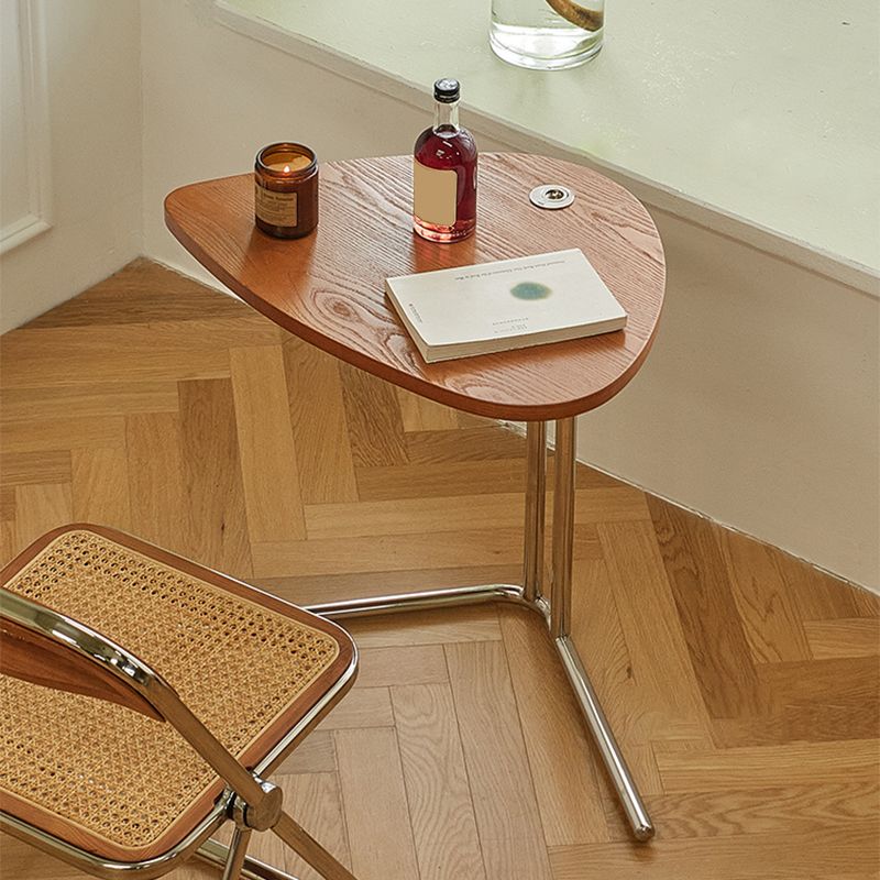 Tavolo da tavolo angolare largo 18 "tavolo da accento triangolo