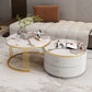 Slate Round Coffee Table Frame Nesting Coffee Table Set for Living Room Clearhalo 'Coffee & Accent Tables' 'Coffee Tables' 'coffee_tables' 'furn' 'furn_coffee_tables' 'Furniture' 'Living Room Furniture' 1200x1200_9d48f3bd-ec5d-4037-be5e-fdf88ef8e336
