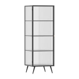 Creammella in vetro moderno in stile moderno da 53 pollici.