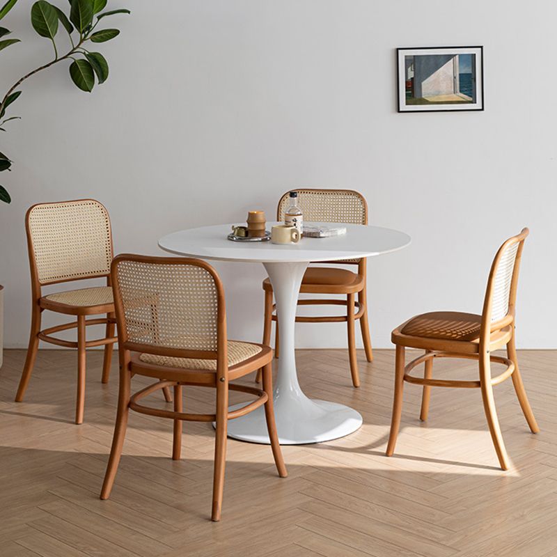 Industrial Style Dining Chair Wooden Indoor Dining Chair for Living Room