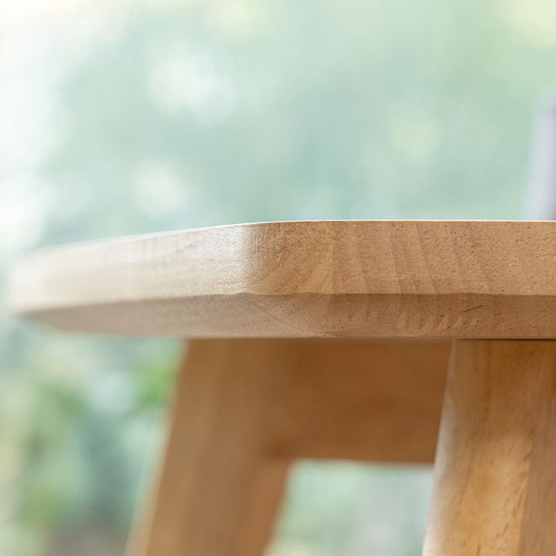 Solid Wood 4 Legs Coffee Table Modern 11.8" H Cocktail Table Clearhalo 'Coffee & Accent Tables' 'Coffee Tables' 'coffee_tables' 'furn' 'furn_coffee_tables' 'Furniture' 'Living Room Furniture' 1200x1200_9d4d4883-7b8d-4c2d-94c7-5ecec3c9a024