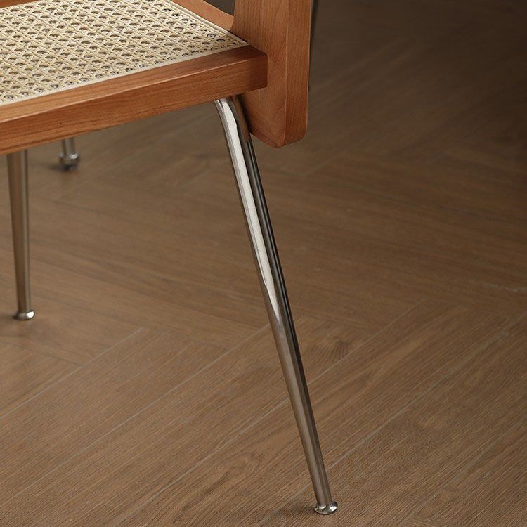 Modern Style Rattan Side Chair Cane Back Dining Side Chair for Dining Room Clearhalo 'Dining Chairs' 'Dining Tables & Seating' 'dining_chair' 'furn' 'furn_dining_chair' 'Furniture' 'furniture_dining_chair' 'Kitchen & Dining Furniture' 1200x1200_9d4d9670-1c71-492c-b593-acd9bd217f89