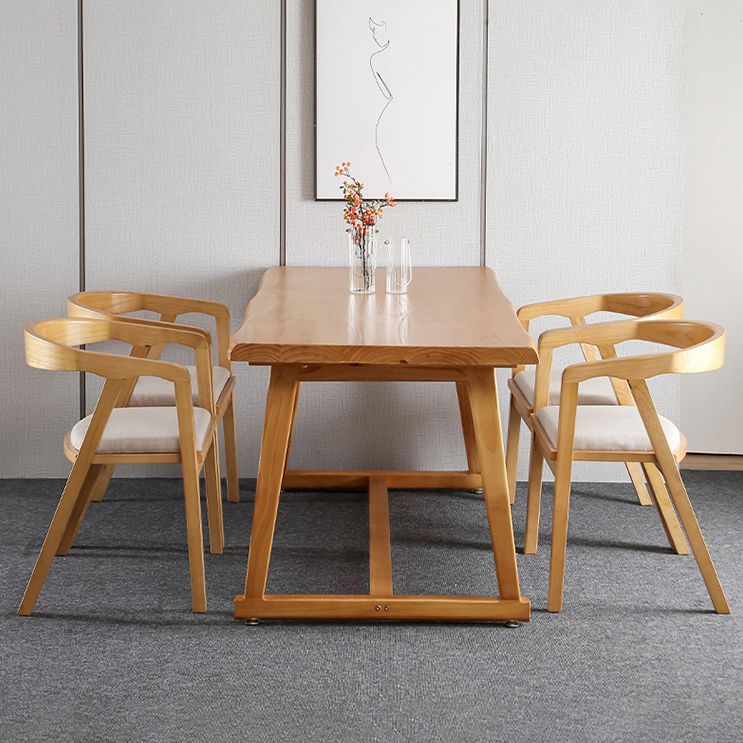 Modern 1/2/3/5 Pieces Dining Set Rectangle Dining Room Table Set Clearhalo 'Dining Room Sets' 'Dining Tables & Seating' 'dining_room_set' 'furn' 'furn_dining_room_set' 'Furniture' 'furniture_dining_room_set' 'Kitchen & Dining Furniture' 'kitchen&dining_furn' 'kitchen' 1200x1200_9d4f52c6-19a6-466b-b9a2-8b0a9ecfa868