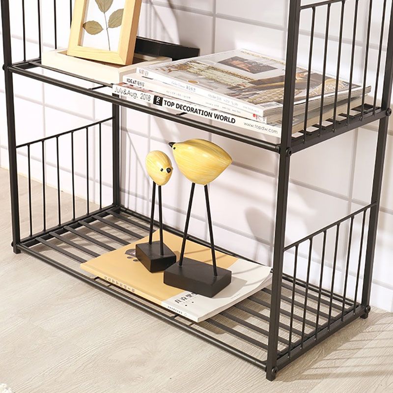 Industrial Metal Ladder Bookshelf Iron Vertical Bookshelf for Home Clearhalo 'Bookcases' 'furn' 'furn_bookcases' 'Furniture' 'furniture_bookcases' 'kitchen' 'kitchen_bookcases' 'Living Room Furniture' 'Office Furniture' 1200x1200_9d521b3b-795a-4d36-976e-ff947d0e76fd
