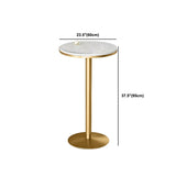 Modern Faux Marble Top Pub Table Set 1/3/5 Pieces White Bar Set with Upholstered Stools