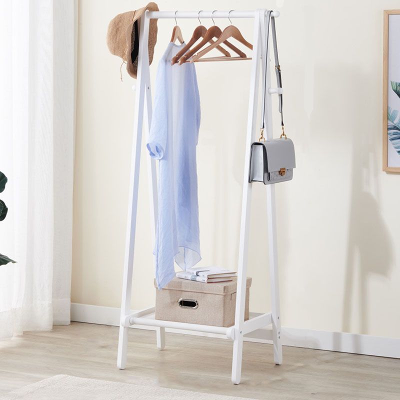 Scandinavian Hall Stand Wood Free Standing Storage Shelf Organizer Hall Tree Clearhalo 'Entry & Mudroom Furniture' 'furn' 'furn_hall_tree_coat_racks' 'Furniture' 'Hall Trees & Coat Racks' 'hall_tree_coat_racks' 1200x1200_9d57c456-ce1a-44fd-88df-6a84c6352766