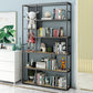 Open Back Shelf Bookcase Glam Style Bookcase for Office and Study Room Clearhalo 'Bookcases' 'furn' 'furn_bookcases' 'Furniture' 'furniture_bookcases' 'Office Furniture' 1200x1200_9d611294-c359-4142-b17e-1526bd8a756a