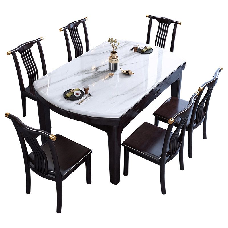 Table de salle à manger à feuilles à feuilles drop