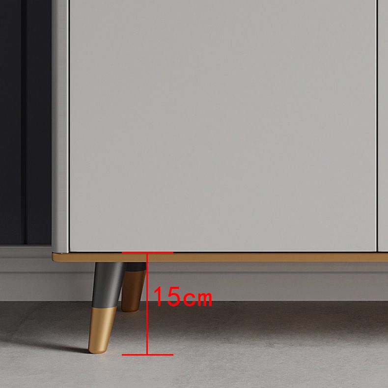 33.46"H Sideboard Glam Style Dining Server for Kitchen and Living Room Clearhalo 'buffet_sideboard' 'Buffets & Sideboards' 'furn' 'furn_buffet_sideboard' 'Furniture' 'Kitchen & Dining Furniture' 1200x1200_9d6e9b0d-f586-4145-a50f-ca269bc1595c