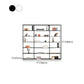 70.87"H Bookcase Open Back Contemporary Style Bookshelf for Home Office Clearhalo 'Bookcases' 'furn' 'furn_bookcases' 'Furniture' 'furniture_bookcases' 'Office Furniture' 1200x1200_9d70c4d6-f101-4699-8899-a9e76761dc92