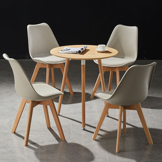 Contemporary Wood Dining Room Chairs Faux Leather Dining Armless Chairs for Home Use Clearhalo ' kitchen&dining_furn' 'Dining Chairs' 'Dining Tables & Seating' 'dining_chair' 'Furniture' 'furniture_dining_chair' 'Kitchen & Dining Furniture' 'kitchen' 1200x1200_9d72efd2-2a7f-4dee-9a30-9ffb1e4c53ff