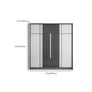 Gray Contemporary Wardrobe Armoire with Drawer Wooden Wardrobe Cabinet Clearhalo 'Armoires & Wardrobes' 'armoires_wardrobes' 'Bedroom Furniture' 'furn' 'furn_armoires_wardrobes' 'Furniture' 1200x1200_9d767d6a-9b6d-44aa-97f8-8730b5c302c2