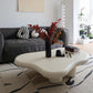 Solid Wood 4 Legs Coffee Table Minimalist Nordic Style Coffee Table