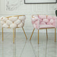 Glam Metal Dining Room Chair Velvet Dining Side Chair for Home Use Clearhalo 'Dining Chairs' 'Dining Tables & Seating' 'dining_chair' 'furn' 'furn_dining_chair' 'Furniture' 'Kitchen & Dining Furniture' 1200x1200_9d7787d6-cdc2-4e21-aeac-c4dca7834304