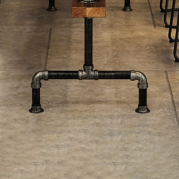 Tavolino da pub di rettangolo con coffee in legno in legno in legno in legno in legno in legno