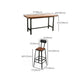 Solid Wood Bar Pub Table Set Industrial 1/9 Pieces Table and Stool Set Clearhalo 'Bar Furniture' 'furn' 'furn_home_bar_bar_sets' 'Furniture' 'Home Bars & Bar Sets' 'home_bar_bar_sets' 'Kitchen & Dining Furniture' 1200x1200_9d790d7b-8b04-486e-b14f-63b878cef04c