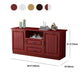 Wooden TV Cabinet Traditional Style Home Living Room Stand Console with Drawers Clearhalo 'furn' 'furn_tv_stands_entertainment_centers' 'Furniture' 'Living Room Furniture' 'TV Stands & Entertainment Centers' 'TV Stands & Media Storage Furniture' 'tv_stands_entertainment_centers' 1200x1200_9d811ccc-183d-4617-be90-4c40217ef7d3