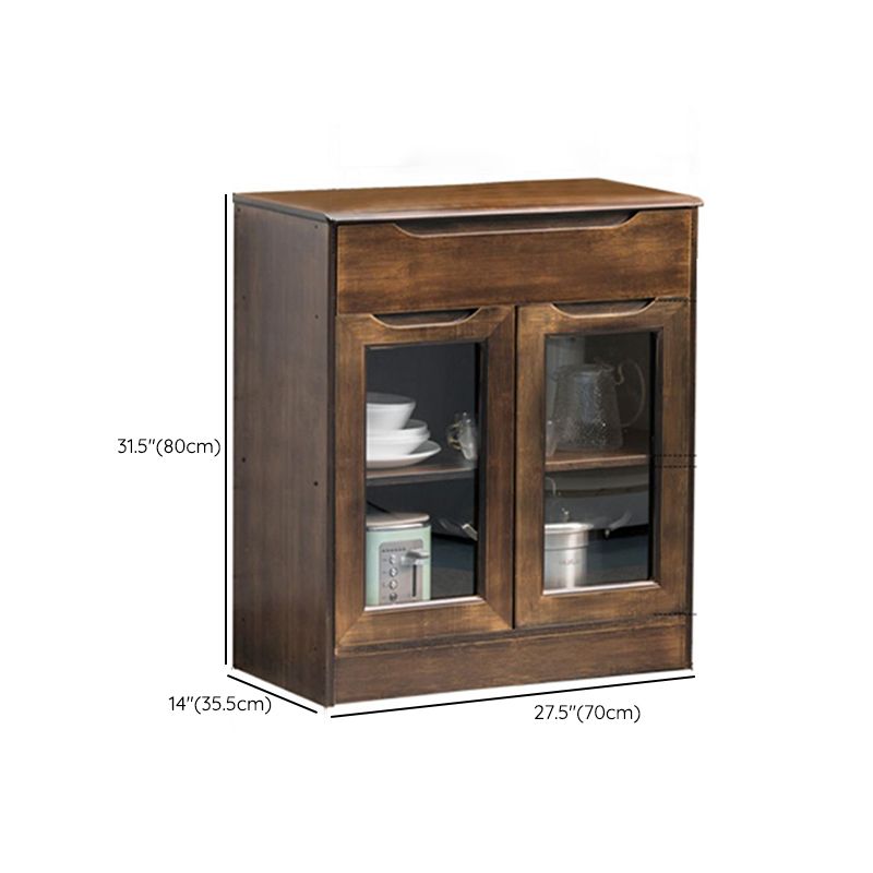 Tavolo da bacheca contemporaneo Bamboo Sideboard mobile per cucina