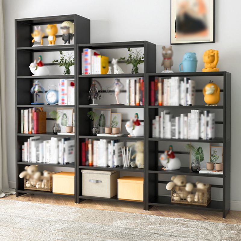 Modern Metal Bookshelf Open Shelf Bookcase with Rectangular Shelves Clearhalo 'Bookcases' 'Furniture' 'furniture_bookcases' 'kitchen' 'kitchen_bookcases' 'Living Room Furniture' 'Office Furniture' 1200x1200_9d870ec6-d79c-4e78-b70a-b8ea1d33fe0c