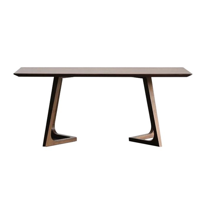 Rectangle Modern Dining Table Solid Wood Fixed Table for Kitchen Clearhalo ' dining_table' 'Dining Tables & Seating' 'Dining Tables' 'furn' 'furn_dining_table' 'Furniture' 'furniture_dining_table' 'Kitchen & Dining Furniture' 'kitchen&dining_furn' 'kitchen' 'kitchen_dining_table' 1200x1200_9d89c0c5-ee50-44ba-a99b-459bca4fb6ba