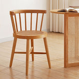 Modern Style Dining Chair Solid Wood Slat Back Side Chair for Home Clearhalo 'Dining Chairs' 'Dining Tables & Seating' 'dining_chair' 'furn' 'furn_dining_chair' 'Furniture' 'Kitchen & Dining Furniture' 1200x1200_9d8e1c25-1ede-41bf-8c57-872170ea3dbb