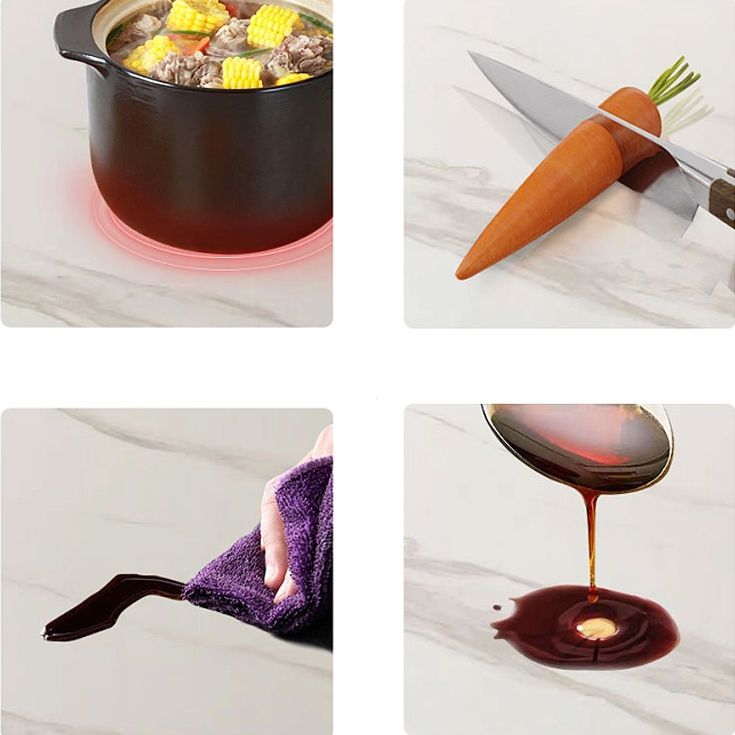 Tavolo da console in pietra melatina tavolo da console resistente alle macchie, tavolo di divano resistente a graffi