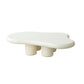 4 Legs Cloud Shaped Coffee Table Solid Wood 1 Single Cocktail Table