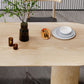 Solid Wood Contemporary Freeform Table Pine Wood Table for Home