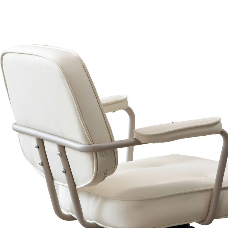 現代のパッド入りのアームズデスクチェアホイールには、オフィスのタスクチェアが含まれています