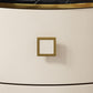 Round Accent Bedside Cabinet Solid Wood Accent Table Nightstand with 2 - Drawer Clearhalo 'Bedroom Furniture' 'furn' 'furn_night_stand' 'Furniture' 'night_stand' 'Nightstands' 1200x1200_9d9be38b-012f-4ca0-a445-0bcaf098b805