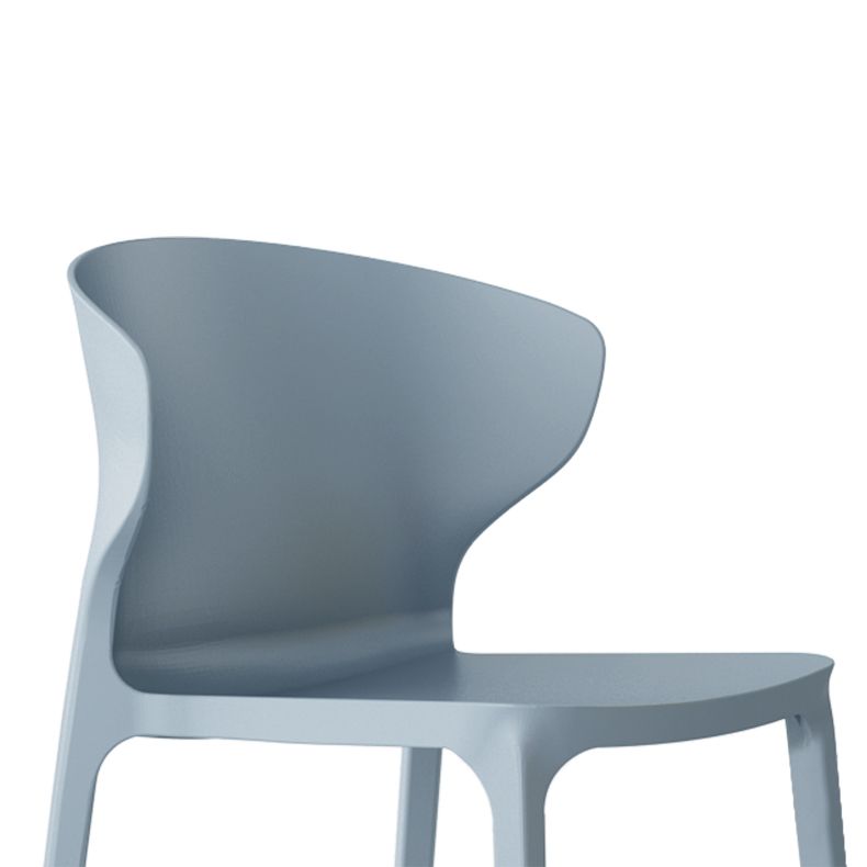 Modern Plastic Indoor Chair 35"H Wingback Side Dining Chair for Restaurant Clearhalo ' kitchen&dining_furn' 'Dining Chairs' 'Dining Tables & Seating' 'dining_chair' 'furn' 'furn_dining_chair' 'Furniture' 'furniture_dining_chair' 'Kitchen & Dining Furniture' 'kitchen' 1200x1200_9d9d99fa-35df-4837-ace1-77027b31637a