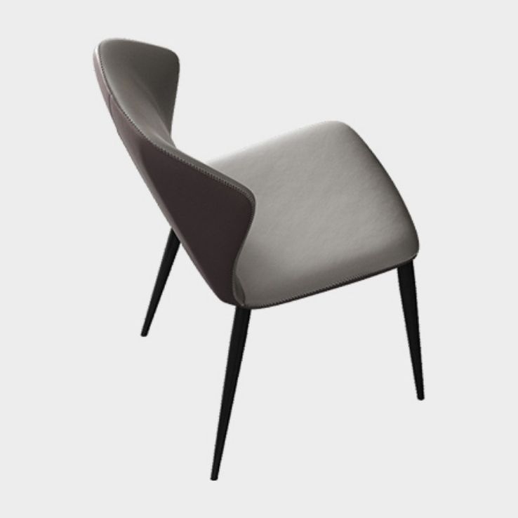 5/7 PCs set da pranzo con tavolo da pranzo pieghevole e sedie in finta pelle