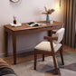 Modern Style Solid Wood Writing Desk Home Parsons Base Office Desk with Drawer Clearhalo 'furn' 'furn_office_desk' 'Furniture' 'Office Desks' 'Office Furniture' 'office_desk' 1200x1200_9d9e0fc5-a911-4b61-87fe-ad46728e3537