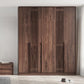 Hinged Modern Wardrobe Armoire Wooden Wardrobe Cabinet with Drawer