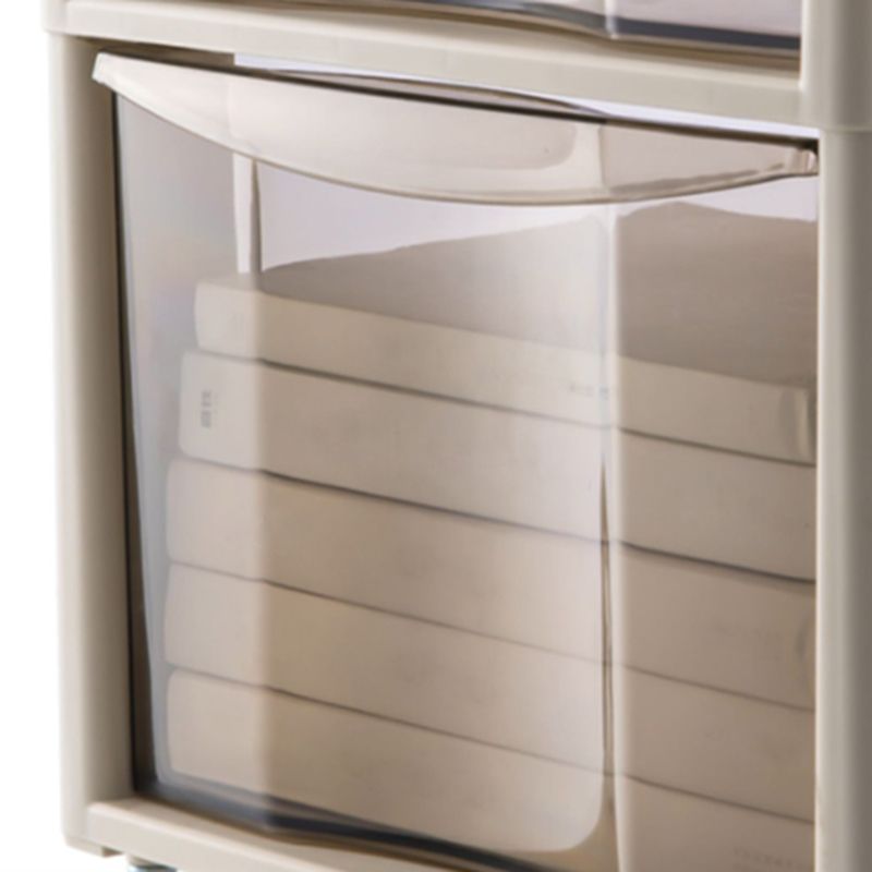 Modern Plastic Drawers File Cabinet Storage Filing Cabinet for Office ...