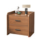 Armoire de chevet en bois moderne table de chevet ouverte minimaliste avec tiroirs