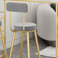 Scandinavian Round Counter & Bar Stool Upholstered Bar Stools for Living Room Clearhalo 'Bar Furniture' 'Bar Stools' 'bar_stools' 'furn' 'furn_bar_stools' 'Furniture' 'furniture_bar_stools' 'Kitchen & Dining Furniture' 1200x1200_9da4f044-a3cf-4b60-bb42-2a55944f0456