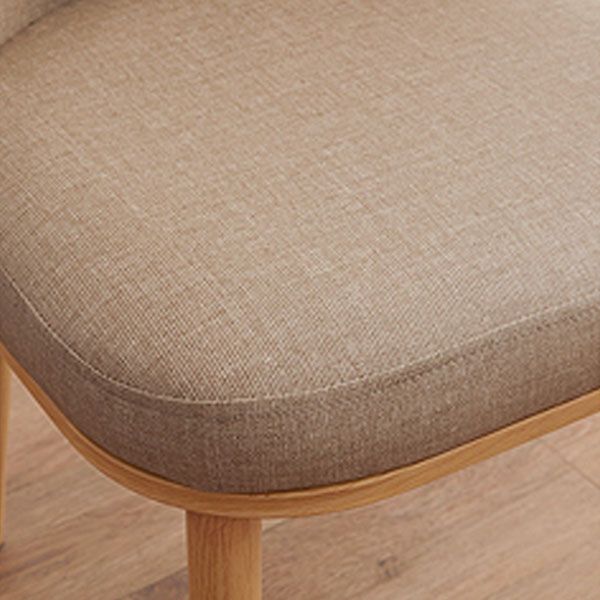 Modern Indoor-Outdoor Dining Chair Metal Armless Cushioned Solid Back Chair Clearhalo ' kitchen&dining_furn' 'Dining Chairs' 'Dining Tables & Seating' 'dining_chair' 'furn' 'furn_dining_chair' 'Furniture' 'furniture_dining_chair' 'Kitchen & Dining Furniture' 'kitchen' 1200x1200_9da5ca5c-71f4-4101-b35c-d193110e0940