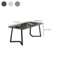 Modern Stone Dining Table 1/2/5/7 Pieces Dining Set for Living Room