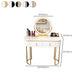 Removable Makeup Counter Lighted Mirror Vanity Dressing Table with Drawer Clearhalo 'Bedroom Furniture' 'furn' 'furn_makeup_vanities' 'Furniture' 'Makeup Vanities' 'makeup_vanities' 1200x1200_9da6b992-ef3d-40b6-8159-86c2f2d91692