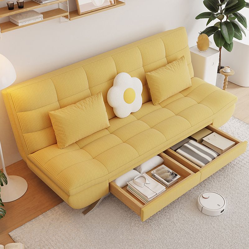 Oreiller canapé-lit de 21 "largeur de largeur comprenant un canapé-lit de rangement