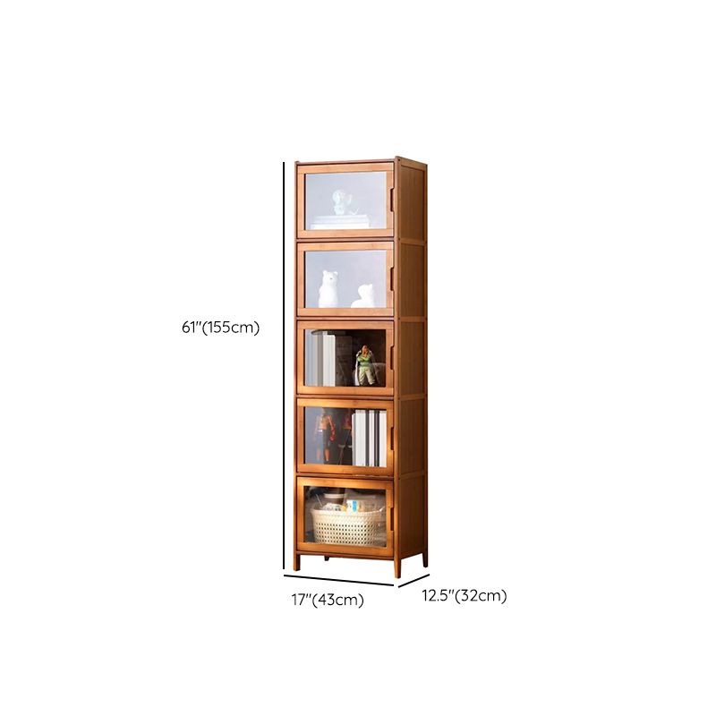 Water Resistant Storage Cabinet Glass Paned Standard Cabinet Clearhalo 'Cabinets & Chests' 'cabinets_chests' 'furn' 'furn_cabinets_chests' 'Furniture' 'Living Room Furniture' 1200x1200_9db08b96-8c96-4b46-b384-bc618db293bd