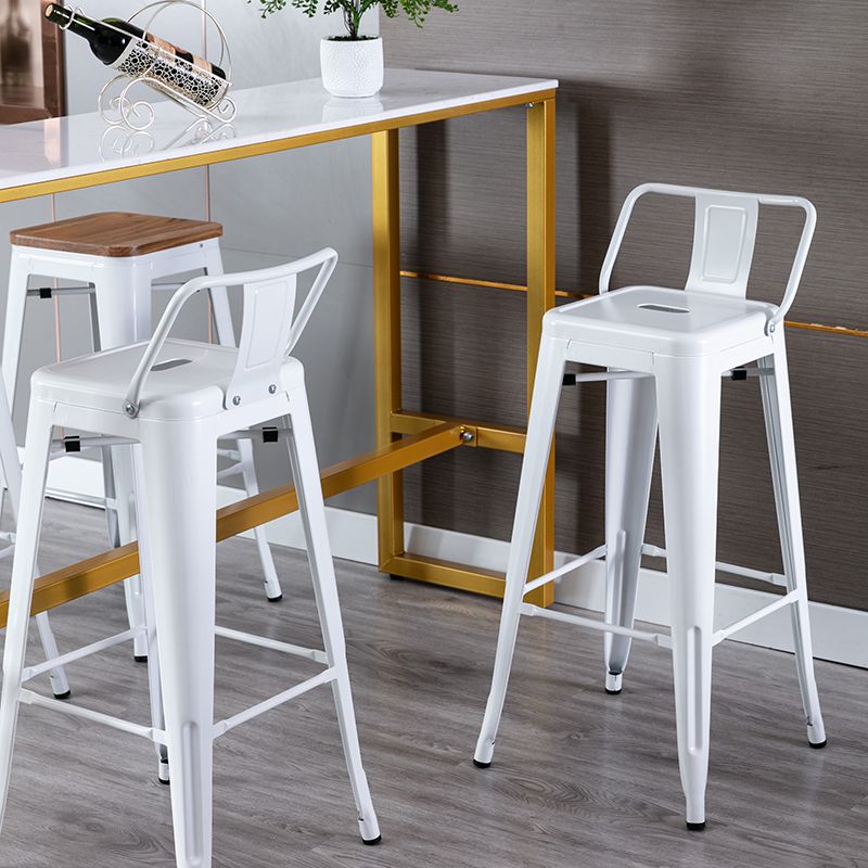 Industrial Backrest Bar Stool Metal and Leather Bar Stool with Iron Legs Clearhalo 'Bar Furniture' 'Bar Stools' 'bar_stools' 'furn' 'furn_bar_stools' 'furniture_bar_stools' 'Kitchen & Dining Furniture' 'kitchen&dining_furn' 'kitchen' 'kitchen_furn' Furniture' 1200x1200_9db41002-6c91-401c-b929-caf32b8703c8
