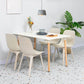 Contemporary Style Plastic Dining Side Chair Dining Room Armless Chair Clearhalo ' kitchen&dining_furn' 'Dining Chairs' 'Dining Tables & Seating' 'dining_chair' 'Furniture' 'furniture_dining_chair' 'Kitchen & Dining Furniture' 'kitchen' 1200x1200_9dbb83dc-904d-4efe-a80c-d1c53d53d518