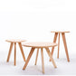 Contemporary Wooden Cocktail Table Round / Square / Triangle Top Coffee Table Clearhalo 'Coffee & Accent Tables' 'Coffee Tables' 'coffee_tables' 'furn' 'furn_coffee_tables' 'Furniture' 'Living Room Furniture' 1200x1200_9dbdcedb-827e-4886-b036-ad437a84b70a
