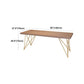Glam Style Wooden Office Desk Rectangular Desk with Gold Frame Clearhalo 'furn' 'furn_office_desk' 'Furniture' 'Office Desks' 'Office Furniture' 'office_desk' 1200x1200_9dbde639-9c52-4a63-9aa9-9f8a314d53c6
