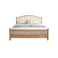 Scandinavian Natural Rubberwood Bed with Arched Slat Headboard Clearhalo 'Bedroom Furniture' 'Beds' 'furn' 'furn_beds' 'Furniture' 1200x1200_9dc1aaf9-e2ed-4196-a27d-e99dbce4dc3a
